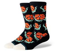 Stance - Broadcast Floral Crew - Multifunktionssocken, Gr. 38-42, schwarz (Black)