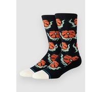 Stance Broadcast Floral Crew Socks black Gr. M