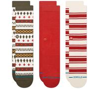 STANCE CABIN DAYS CREW 3er Pack Socken 2026 multi - 43-46
