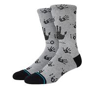 Stance Crew-Socken für Herren ~ House of Mandela grau