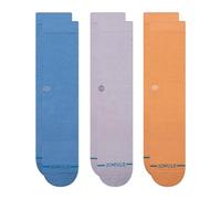 Stance Crew Socken - Icon Crew Socken - Icon - 3 Pack - Capri Blau - Groß