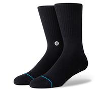 Stance Crew Socken - Icon (Schwarz/Weiß, Mittel)