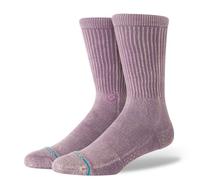 Stance - Icon Dyed Crew - Multifunktionssocken, Gr. 43-46 43-47, rosa (Plum)