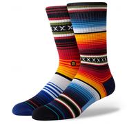 Stance Socken Curren ST Crew rot/bunt – 1 Paar, Größe 43-46