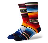 Stance Socken Curren ST Crew rot/bunt – 1 Paar, Größe 43-46