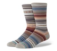 Stance Tagessocke Crew Curren Staple grau/bunt - 1 Paar, Größe 38-42