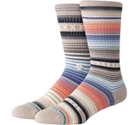 Stance Tagessocke Crew Curren Staple grau - 1 Paar, Größe 43-46