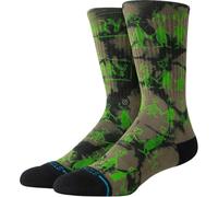 Stance Unisex Down In Whoville Crew, Schwarz, Large