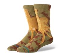 STANCE - FACE HUGGER CREW - BROWN / L