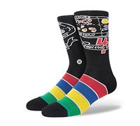 Stance Food Groups Crew Socken, Schwarz, Schwarz, 41.5-47 EU
