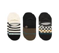 Stance Gleichseitiges No Show [3er-Pack], Schwarz, Medium