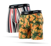 Stance Good Times Boxer Brief - Polyblend - Mid Support - 2 Pack (Multi, X-Groß)