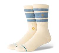 Stance Got Sol Crew Socken Canvas Weiß Blau Sonne Gestreifte Wadensocken