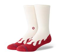 STANCE - HEATING UP CREW - RED / M