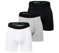 STANCE Herren Boxershorts, 3er Pack - Boxer Brief, Performance Boxershorts, Logobund XXL Mehrfarbig