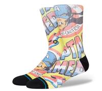 Stance Herren-Crew-Socken ~ keine Hohlräume, gelb, Größe L