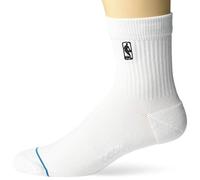 Stance Herren Logoman St Qtr Socken, White, M, A356A20LOG