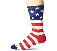 Stance Herren Red, M Crew Sock The Fourth St Crew