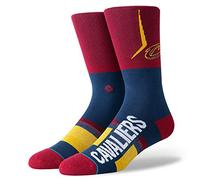 Stance Herren Socken Cavs Shortcut, Maroon, M, M545C19CAV