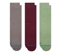 Stance Icon 3 Pack Socks Mehrfarbig in Größe L