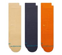 Socken Stance Icon 3 Pack - sand