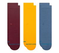 Stance Icon 3 Pack Socks Mehrfarbig in Größe M
