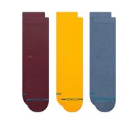 Stance - Icon 3 Pack - Multifunktionssocken, Gr. 43-46 L, bunt (Wine)