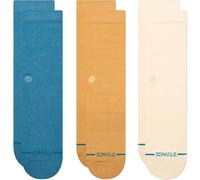 Stance Icon 3er-Pack, Cream, Medium