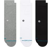 Stance Icon 3er Pack Socken (Größe 48 , weiss)