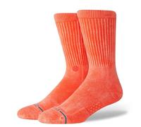 Stance Icon Dyed Crew Socken (Größe 43 , orange)