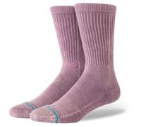 Stance - Icon Dyed Crew - Multifunktionssocken, Gr. 38-42, rosa (Plum)