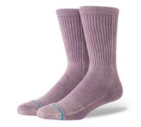 Stance Icon Dyed Crew Socks Lila in Größe M
