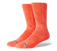 Stance Icon Dyed Crew Socken (Größe 38 , orange)