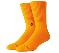 Stance Icon Fashion Socks Large Florescent Orange