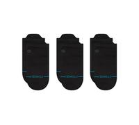 Stance Tagessocke Sneaker Low Tab Icon schwarz - 3 Paar, Größe 43-46