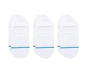 Stance - Icon No Show 3 Pack - Multifunktionssocken, Gr. 35-37, weiß (White)