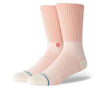 Stance Icon Pop Crew Socks Pink in Größe M