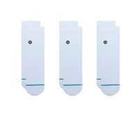 Stance Tagessocke Quarter Icon weiss - 3 Paar, Größe 38-42