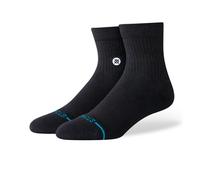 Stance Icon Quarter Socks Schwarz in Größe M