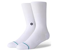 Stance Icon Socken White Black - S