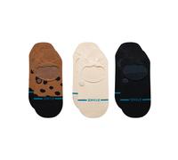 STANCE - LEOPARD NO SHOW 3 PACK - BROWN / M