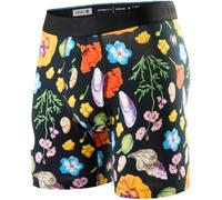 Stance Lucias Herren-Boxershorts mit Blumenmuster, Schwarz, Medium