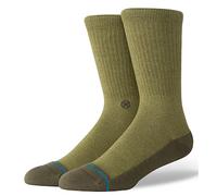 Stance National Park Crew Socken Military Green - M