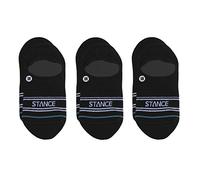 Stance No Show Socks - BASIC 3 PACK (Black, Medium)