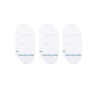 Stance No Show Socks - Icon - 3 Pack (Weiß, Medium)