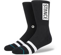 Stance Herren Socken The OG – Crew, Schwarz, Größe L
