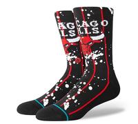 Stance Overspray Chicago Bulls, Schwarz, LG (US Men's Shoe 9-13, Women's Shoe 11-14)