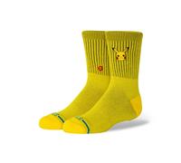 Stance Pikachu Kids Crew Socks Gelb in Größe M