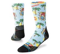 Stance Pops Mid Light Blue LG (US Herrenschuh 9-13, Damenschuh 11-14), Hell, blau, LG (US Men's Shoe 9-13, Women's Shoe 11-14)