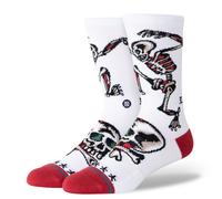 STANCE - SKELETON CREW - WHITE / L